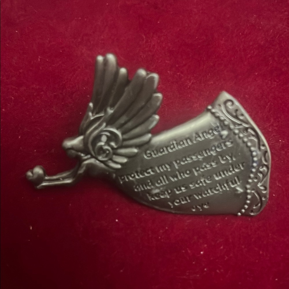 Guardian Angel Car Visor Clip